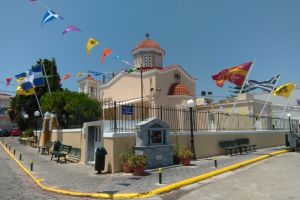 Η ανάμνηση του θαύματος της Αγίας Παρασκευής στον ομώνυμο ναό στο Καστέλλο της Χίου