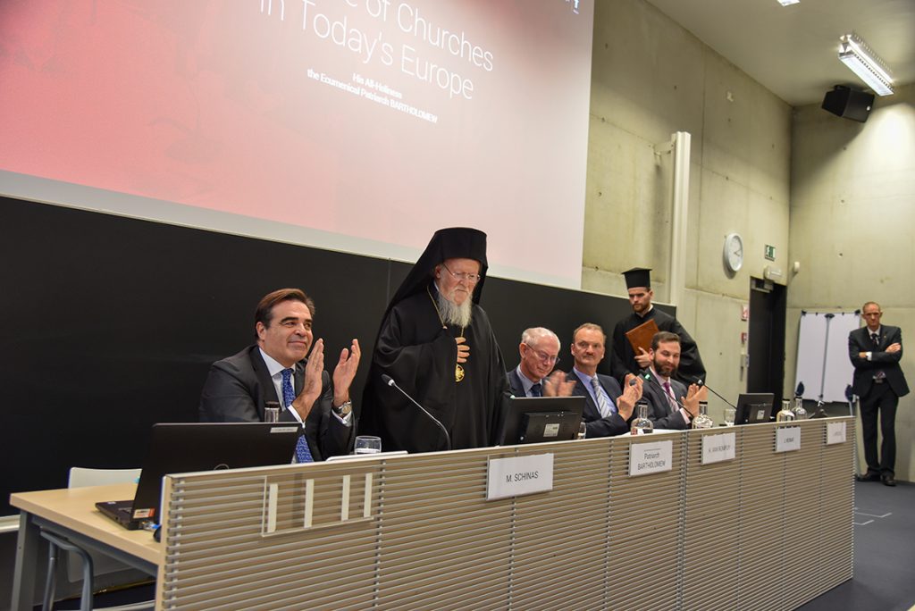 You are currently viewing Βαρυσήμαντη ομιλία του Οικουμενικού Πατριάρχη στο Ευρωπαϊκό Κολλέγιο
