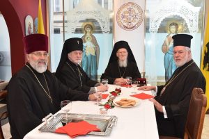 Συνάντηση του Οικουμενικού Πατριάρχου και του Ρώσου Αρχιεπισκόπου στις Βρυξέλλες