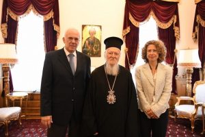 Ο νέος Πρέσβης της Ελλάδος στην Άγκυρα επισκέφθηκε το Οικουμενικό Πατριαρχείο
