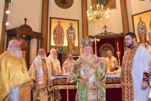 Χειροτονία του Αρχιδιακόνου της Μητροπόλεως Βελγίου από τον Οικουμενικό Πατριάρχη