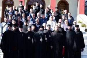Ομάδα προσκυνητών από την Εκκλησία της  Ουκρανίας  επισκέφθηκε την Ι. Μητρόπολη Λαγκαδά και ξεναγήθηκε στα ιερά  προσκυνήματά της