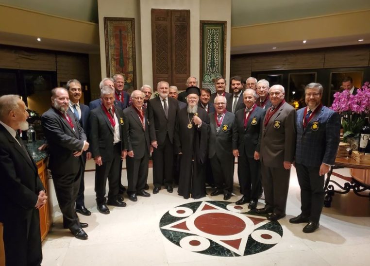Ο Αρχιεπίσκοπος Αμερικής και Άρχοντες Οφφικιάλιοι των ΗΠΑ στον Οικουμενικό Πατριάρχη