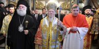 Βαρθολομαίος: «Ο συνεορτασμός των Θρονικών Εορτών Ρώμης και Κωνσταντινούπολης,σύμβολο της  επιθυμίας για την αποκατάσταση πλήρους κοινωνίας μεταξύ των Εκκλησιών»