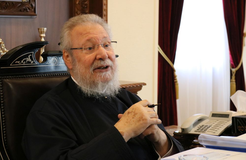 You are currently viewing Επιτυχής η επέμβαση στην οποία υπεβλήθη ο Αρχιεπίσκοπος Κύπρου