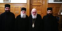 Ο Πρωτοσύγκελλος της Ιεράς Μητροπόλεώς μας στον Οικουμενικό Πατριάρχη και στον Αρχιεπίσκοπο Αθηνών