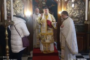 Λειτουργία στο νησί της Πρώτης από τον Σεβ.  Γέροντα Πριγκηποννήσων Δημήτριο