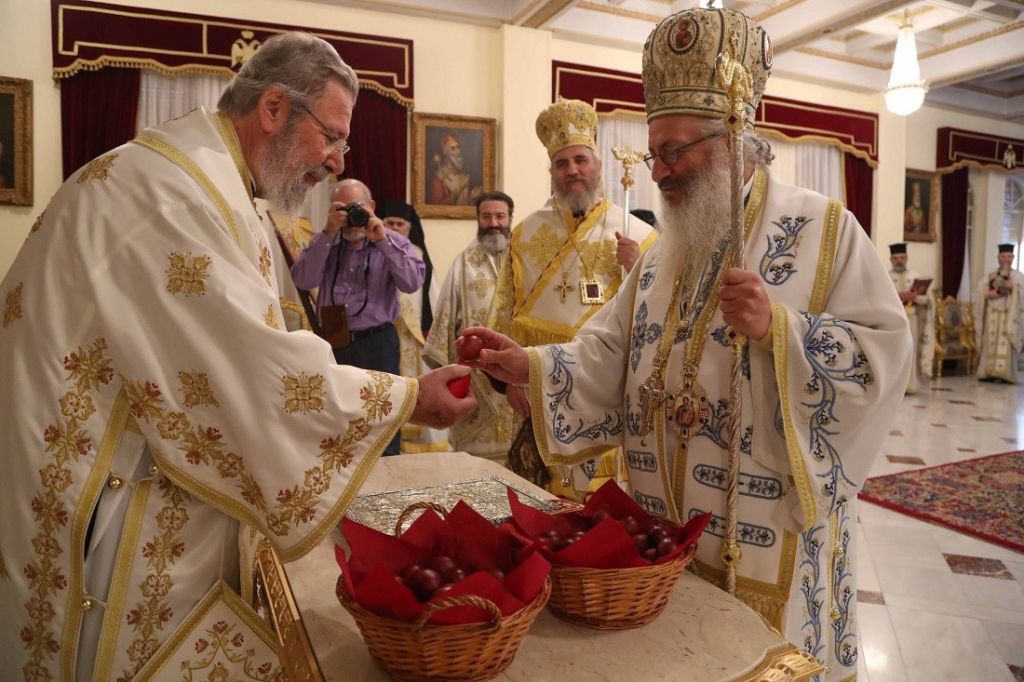 Ο Εσπερινός της Αγάπης στη Λευκωσία με τον αειθαλή Αρχιεπίσκοπο Κύπρου Χρυσόστομο