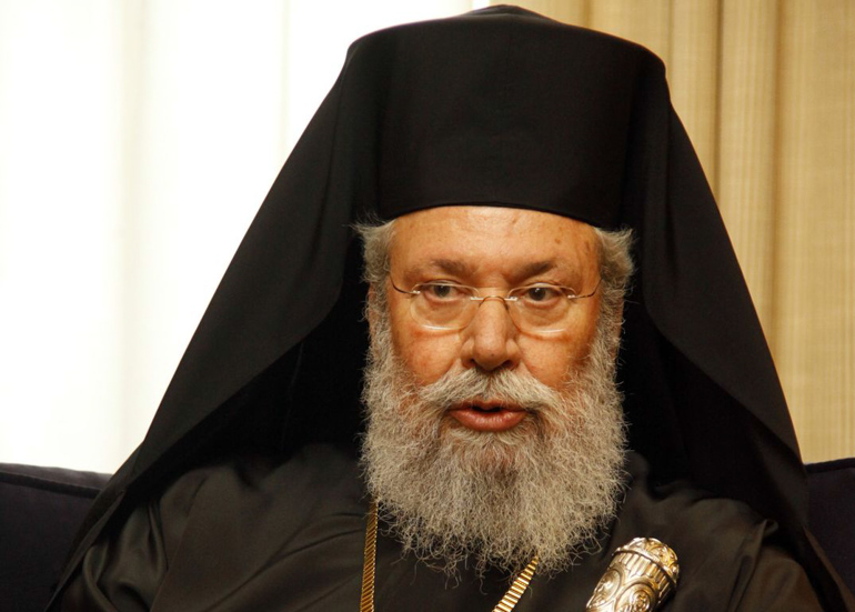 You are currently viewing Κύπρου Χρυσόστομος: «Και να μου έλεγαν άνοιξε τις εκκλησίες, δε θα το έκανα χωρίς πλάνο»