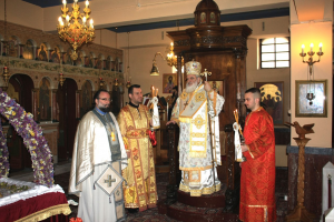 Μνήμη Αρχιεπισκόπου Χριστοδούλου στην εορτή του Αγίου Γεωργίου.