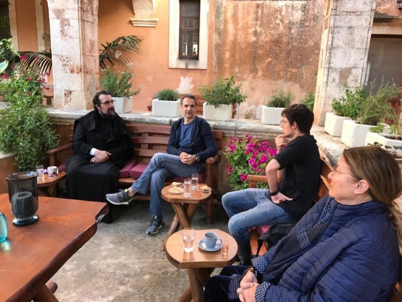 Την αγία Τριάδα Τζαγκαρόλων στην Κρήτη επισκέφθηκε ο Πρωθυπουργός
