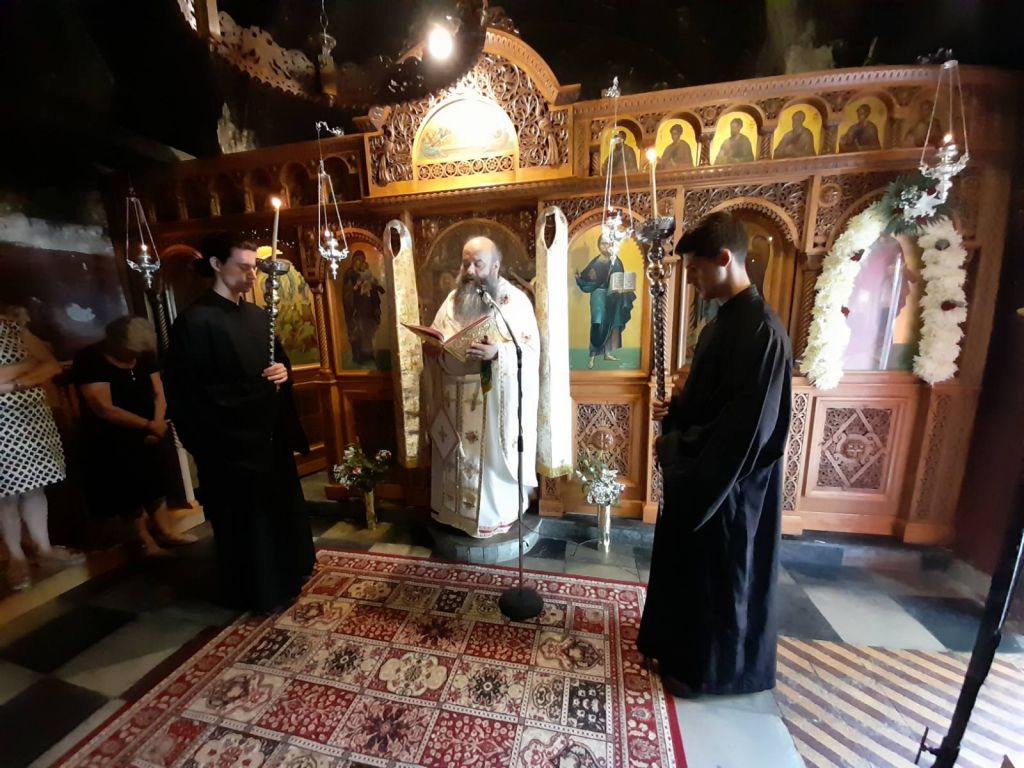 Η Ιερά Μονή του Αγίου Βλασίου Στυλίδος πανηγύρισε τη μνήμη του Αγίου Παντελεήμονος του Ιαματικού.