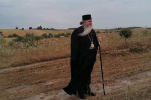 Ο Σεβ. Νέας Κρήνης έθεσε σήμερα τον θεμέλιο λίθο για το πρώτο μοναστήρι στην Επανομή -Θεσσαλονίκης