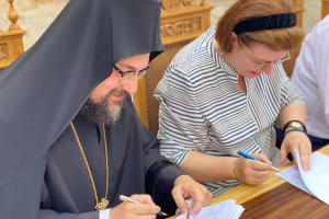 Υπεγράφη η προγραμματική σύμβαση για την ανακαίνιση της ιστορικής Σταυροπηγιακής Μονής Αγ. Τριάδος Τσαγκαρόλων Χανίων