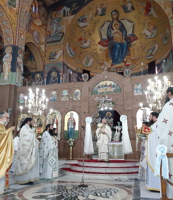 You are currently viewing Η εορτή της μεγαλόχαρης και θαυματουργού Αγίας  Μαρίνας  στην πόλη της  Χαλκίδας
