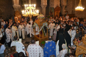 Προεόρτιος Ιερά Αγρυπνία για την πολιούχο της Χαλκίδας Αγία Παρασκευή