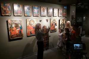 Συνεχίζονται οι επισκέψεις στο Μουσείο Βυζαντινής Τέχνης και Πολιτισμού Μακρινίτσας