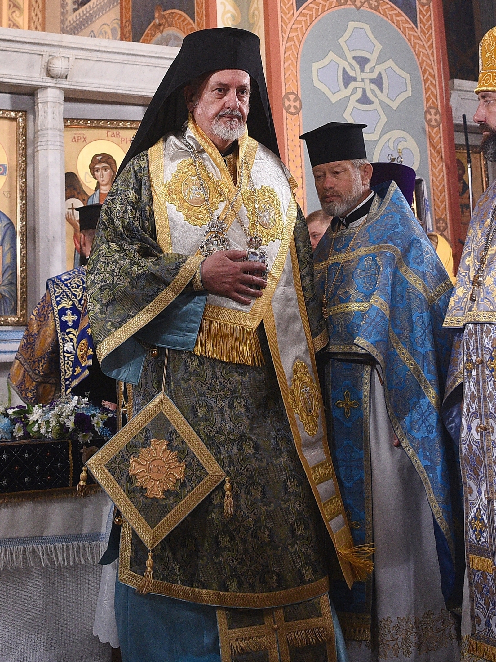 You are currently viewing Ο Μητροπολίτης Γαλλίας Εμμανουήλ στο Κίεβο για την εορτή της Κοιμήσεως της Θεοτόκου