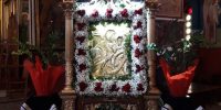 Μεταφορά της Ιερής Εικόνας της Παναγίας Τρυπητής στον Ιερό Ναό Αγίου Δημητρίου Ταμπουρίων Πειραιώς