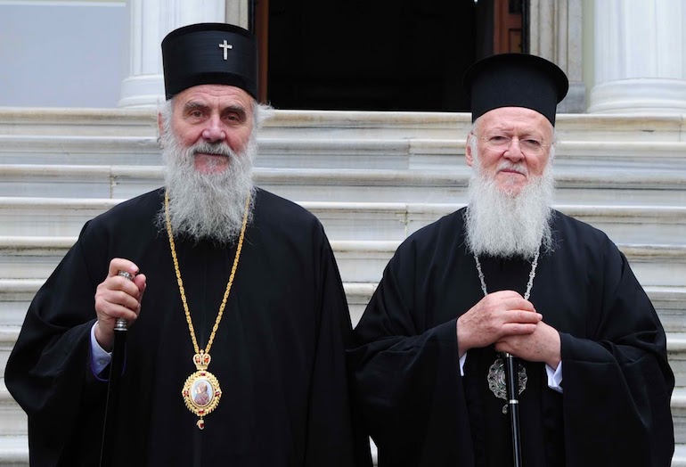 You are currently viewing Θερμή χειρόγραφη επιστολή του Οικουμενικού Πατριάρχη προς τον Πατριάρχη Σερβίας Ειρηναίο.
