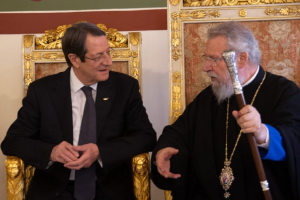 Ο Πρόεδρος της Κύπρου κ. Αναστασιάδης «απορρίπτει» με δήλωσή του τα  όσα ανέφερε ο Αρχιεπίσκοπος Κύπρου  για λύση δύο κρατών