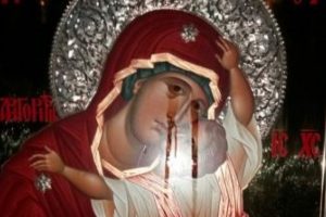 Συνεχίζει να δακρύζει η Παναγία Παρηγορήτρια στον Βύρωνα – Οι ώρες προσέλευσης και Ακολουθιών