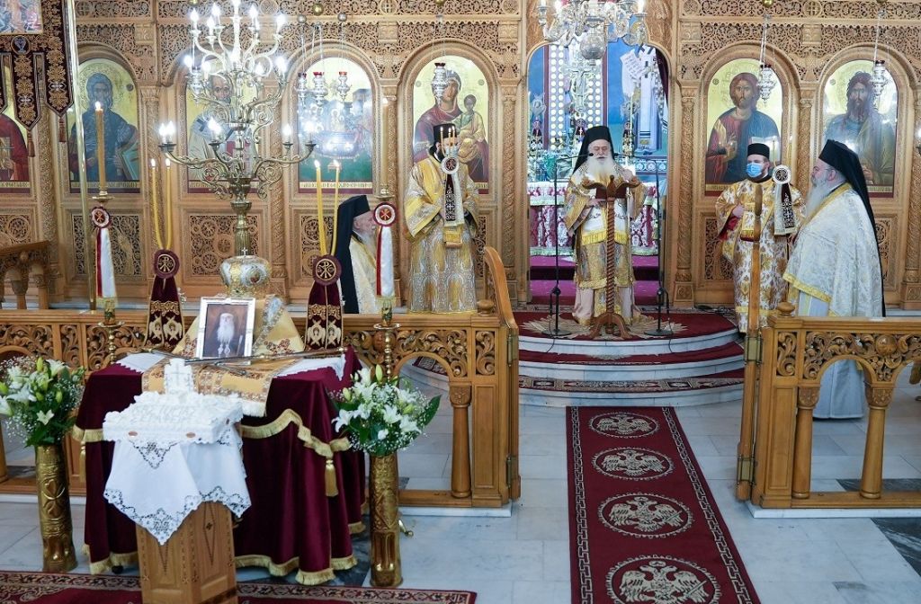 40νθήμερο Μνημόσυνο για τον Καστορίας Σεραφείμ στην Παναγία Σουμελά