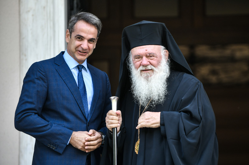 Αρχιεπίσκοπος και Ιερά Σύνοδος ευχαριστούν τον Πρωθυπουργό και την κυβέρνηση για την μερική οικονομική στήριξη των ναών
