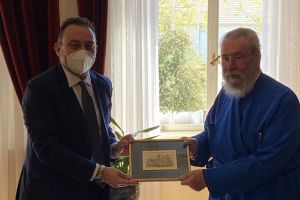 Υφυπ. Εξ. κ. Βλάσης: “Ο Αρχιεπίσκοπος Κύπρου με την σοφία του βοηθά Ελληνισμό και Ορθοδοξία”