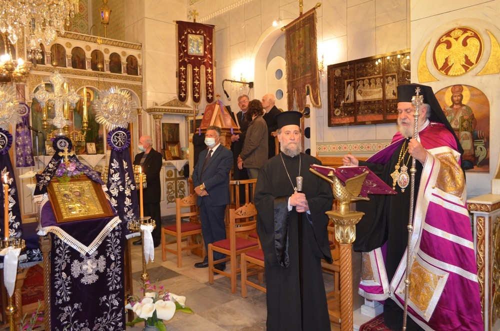 Η Δ΄ Στάση των Χαιρετισμών στη νήσο Σίφνο από τον Σύρου Δωρόθεο