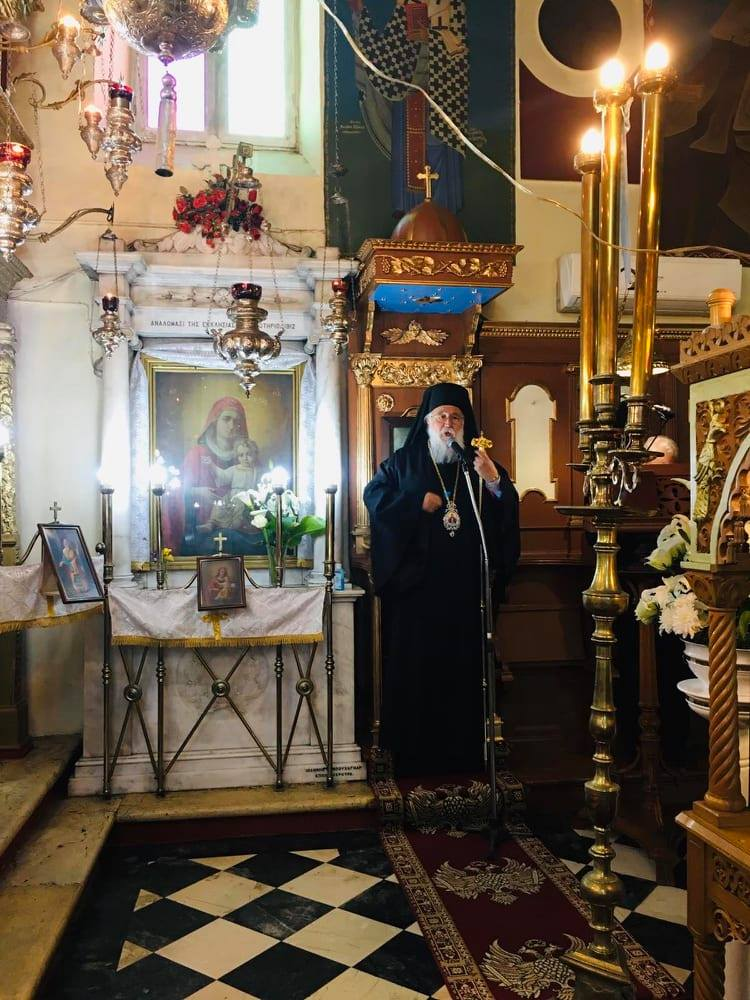 Κερκύρας Νεκτάριος: Η Παναγία μας οδηγεί στην ταπείνωση και την αλήθεια
