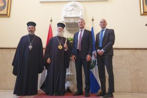 Το Πατριαρχείο Αλεξανδρείας επισκέφθηκε ο Πρέσβης των ΗΠΑ στο Κάιρο