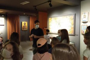 Στο Βυζαντινό Μουσείο Μακρινίτσας, το 1ο Πειραματικό Δημοτικό Σχολείο Πορταριάς