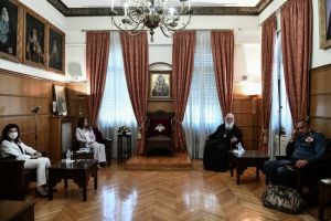Συνάντηση Αρχιεπισκόπου Ιερωνύμου με την Αναπληρώτρια Πρωθυπουργό του Λιβάνου