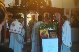 Εορτή των Αγ. Μακκαβαίων και του Οσίου Γερασίμου στην Ι. Μ. Καρυστίας