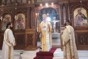 Η μνήμη του Αγίου Τιμοθέου Επισκόπου Ευρίπου στην Χαλκίδα