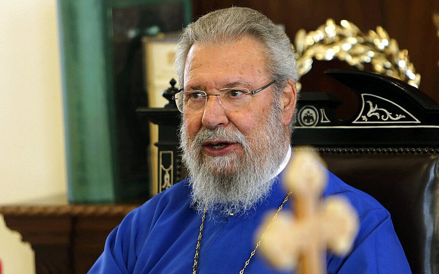 You are currently viewing Ο Αρχιεπίσκοπος Κύπρου  θα επιμείνει μέχρι και σε αποβολή από τη Σύνοδο- Παρέμβαση του σε τηλεοπτική εκπομπή του ΡΙΚ