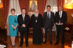 Συνάντηση Αρχιεπισκόπου με τον Πρόεδρο της Σερβικής Εθνοσυνέλευσης