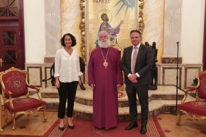 Ο Πρέσβης της Δανίας στο Κάιρο επισκέφθηκε τον Πατριάρχη Αλεξανδρείας Θεόδωρο