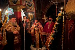 Τρίκκης Χρυσόστομος : «Ιερά Αγρυπνία με άρωμα Θεσσαλονίκης» στην Αγία Βάρβαρα Δάφνης