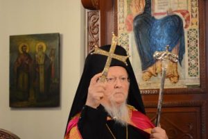 Ο Οικουμενικός Πατριάρχης στον πανηγυρίζοντα Ι. Ναό Αγίου Μηνά Υψωμαθείων