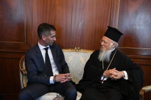 Συνάντηση με τον Οικουμενικό Πατριάρχη θα έχει αύριο ο Δήμαρχος Αθηναίων Κώστας Μπακογιάννης