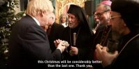 Συνάντηση του Αρχιεπισκόπου Θυατείρων κ. Νικήτα,με τον Πρωθυπουργό της Αγγλίας