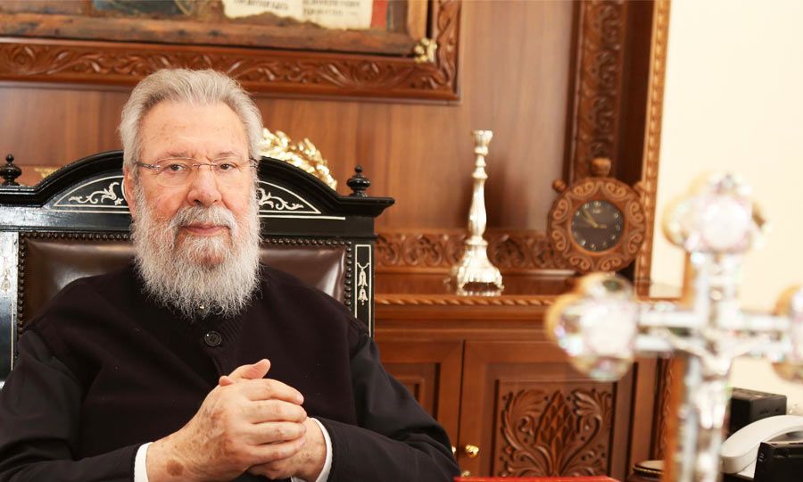 Αρχιεπίσκοπος Κύπρου: "Σε αργία θέτει 12 ανεμβολίαστους Ιερείς"