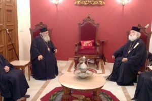 Πατριαρχική Επιτροπεία Καΐρου : Τι είπαν ο Πατριάρχης με τον Αρχιεπίσκοπο Σινά για την Ρωσική Εξαρχία