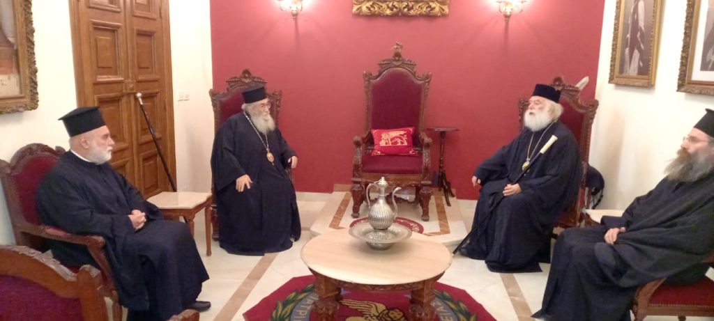 Πατριαρχική Επιτροπεία Καΐρου : Τι είπαν ο Πατριάρχης με τον Αρχιεπίσκοπο Σινά για την Ρωσική Εξαρχία