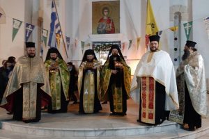 Ο λαμπρός εορτασμός του Αγίου Τρύφωνος στη ενορία της Νέας Λαμψάκου Χαλκίδος
