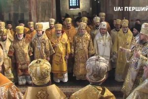 Εόρτασαν την επέτειο ενθρόνισης και τα γενέθλια του Μητροπολίτη Επιφάνιου στην Ουκρανική Εκκλησία