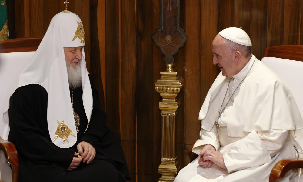 You are currently viewing Aναμένεται συνάντηση Πάπα Φραγκίσκου – Πατριάρχη Μόσχας μετά από 6 χρόνια