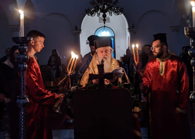 Με κατάνυξη οι Α΄ Χαιρετισμοί στην Ορθόδοξη Εκκλησία της Αλβανίας